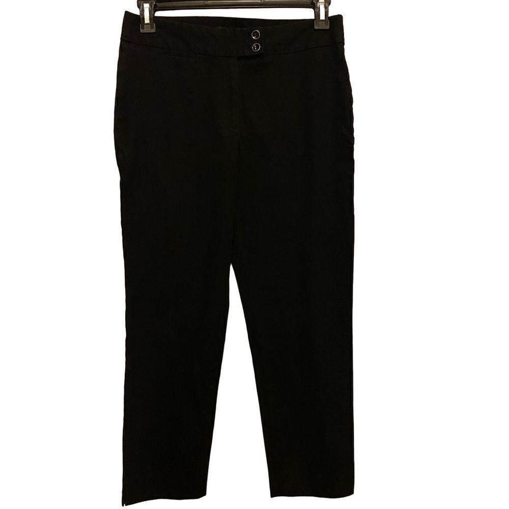 Talbots Black Poplin Pants Size *‎